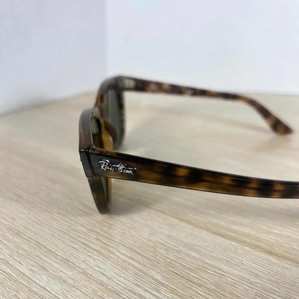 Ray-Ban RB4168 Meteor 710 Sunglasses Tortoise Shell READ DESC Italy